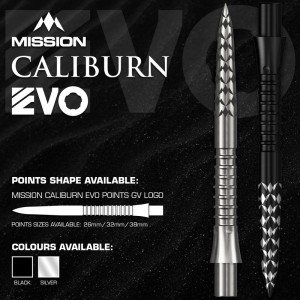 Mission Caliburn EVO Dart Points GV Logo