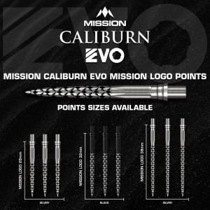 Mission Caliburn EVO Dart Points Mission Logo