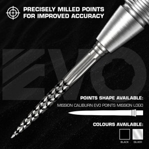 Mission Caliburn EVO Dart Points Mission Logo