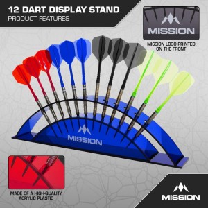 Mission Station 12 Darts Display