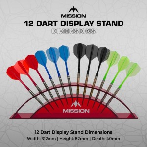 Mission Station 12 Darts Display