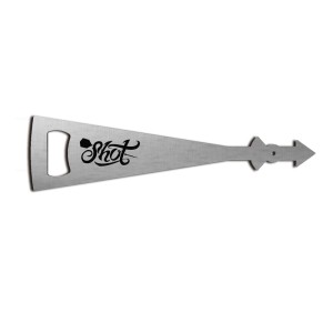 Shot Dartboard Leveller Tool with Bottle Opener
