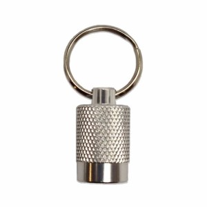 Shot Dart Sharpener with Keyring Silver