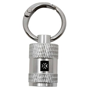 Bullet Sharpener with Keyring Silver