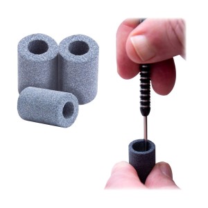 Ruthless Dart Sharpener Mini Round Stone 3-Pack