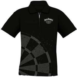 Jack Daniel’s Soft Feel Dart Shirt Black