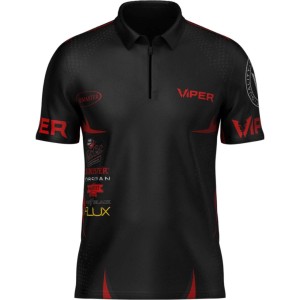 Viper Dart Shirt Logo Black & Red Front
