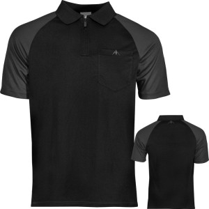 Mission EXOS Cool SL Dart Shirt Black & Grey