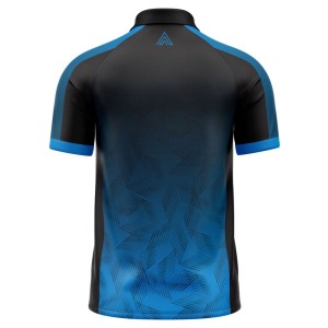 Arraz Chevron Black & Blue Dart Shirt