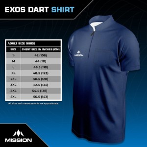 Mission EXOS Cool Dart Shirt Navy Blue
