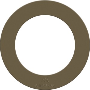 Mission Dartboard Surround Heavy Duty Logo Goud