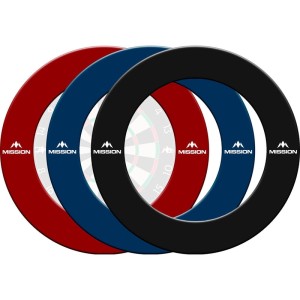Mission Pro Heavy Duty Dartbord Surround met Logo
