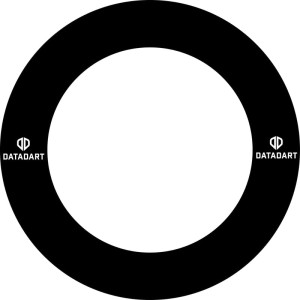 Datadart Pro Heavy Duty Dartbord Surround met Logo Zwart