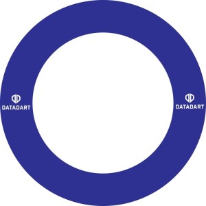 Datadart Pro Heavy Duty Dartbord Surround met Logo Blauw
