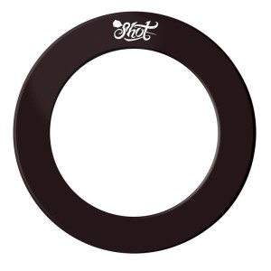 Shot Rubber Heavy Duty Dartbord Surround Zwart