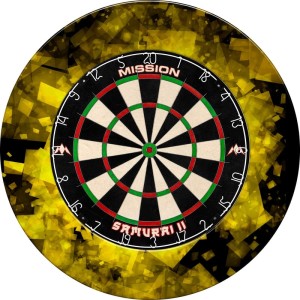 Designa Heavy Duty Fractal Dartbord Surround