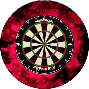 Designa Heavy Duty Fractal Dartbord Surround