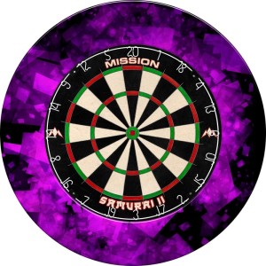 Designa Heavy Duty Fractal Dartbord Surround