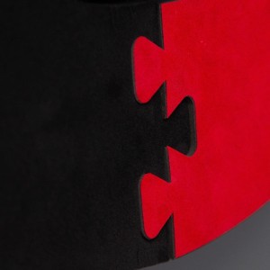 Caliburn EVA Jigsaw Dartbord Surround Zwart/Rood