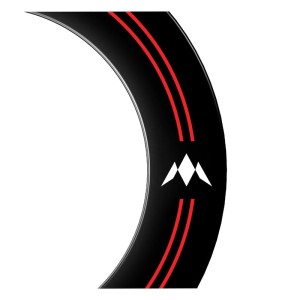 Mission Samurai II Red Dartbord Surround