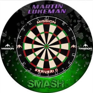 Mission Martin Lukeman Dartbord Surround