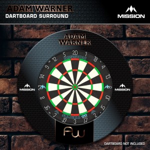 Mission Adam Warner Dartbord Surround