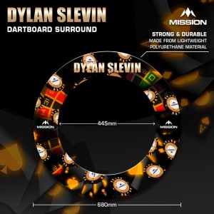 Mission Dylan Slevin Dartbord Surround