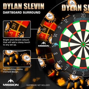 Mission Dylan Slevin Dartbord Surround