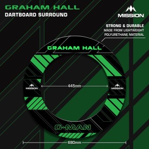 Mission Graham Hall Dartbord Surround
