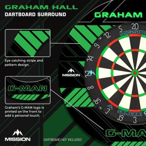Mission Graham Hall Dartbord Surround
