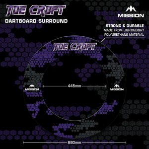 Mission Joe Croft Dartbord Surround