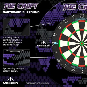 Mission Joe Croft Dartbord Surround