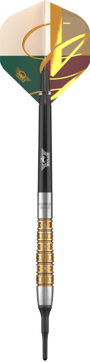 Bull's Vintago Bomb Softtip 90% Dartpijlen