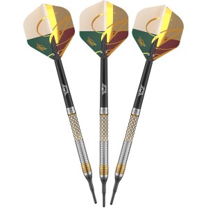 Bull's Vintago Shark Softtip 90% Dartpijlen