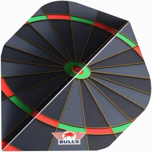 Bull's Design 100 Board Black No.2 Flights