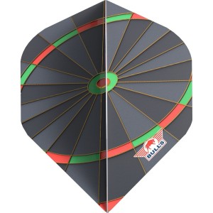 Bull's Design 100 Board Black No.2 Flights