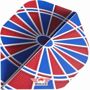 Bull's Design 100 Board Blue and Red No.2 Flights