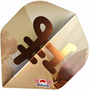 Bull's Series 100 Bronzo No.2 Dart Flights