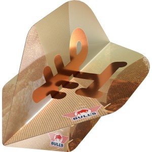 Bull's Series 100 Bronzo No.2 Dart Flights