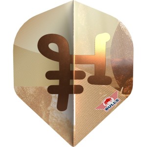 Bull's Series 100 Bronzo No.2 Dart Flights