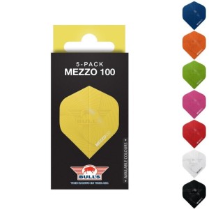 Bull's Mezzo 100 No.2 Flights 5-Pack