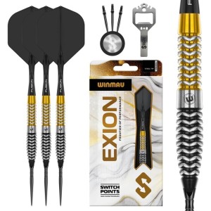Winmau Exion Torpedo Switch Point 90% Dartpijlen
