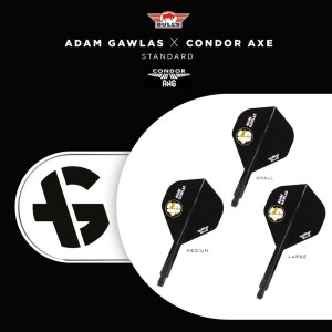 Bull's Condor Axe Adam Gawlas Black No.2 Flights