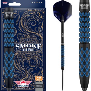 Bull's Smoke Blue Jewel CP Steeltip 90%