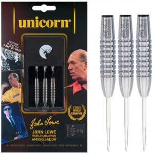 Unicorn World Champion John Lowe 90% Dartpijlen 21-23-25-27 Gram