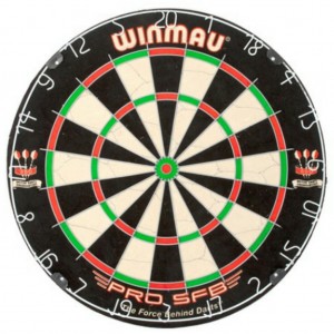 Winmau Pro SFB Dartbord inclusief ophangsysteem