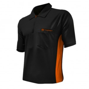 Target Coolplay Hybrid Dartshirt Zwart Oranje