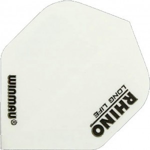 Rhino White Dart Flights 