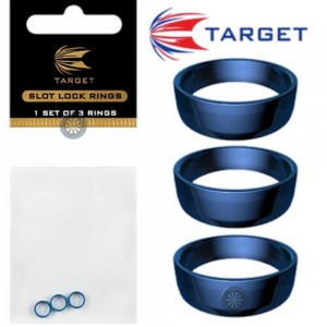 Target Slot Lock Grip Rings Blue