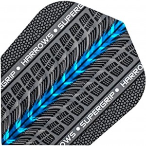 Harrows Supergrip Flights Blauw